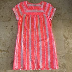 Gap tie dye dress with pockets